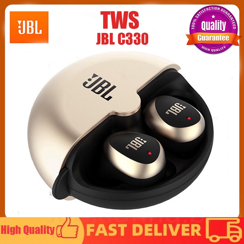 C330 TWS Bluetooth Earphones True Wireless Stereo Earbuds Bass Sound