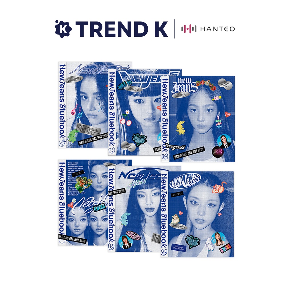 Amazon.co.jp: NewJeans アルバム Bluebook ver 6形態セット