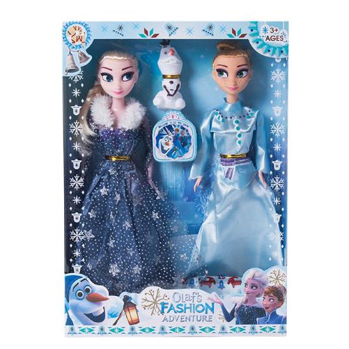 barbie and elsa and anna