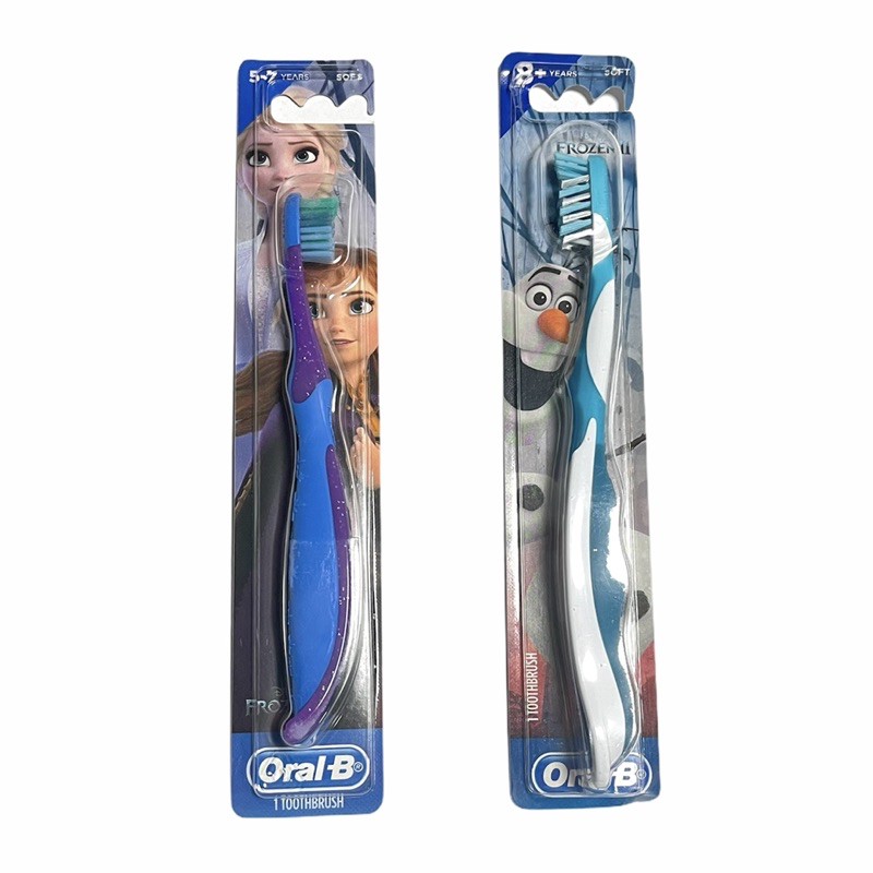 OralB Frozen 2 Kids Toothbrush Anna Elsa Olaf Design (Made in Ireland) Shopee Philippines