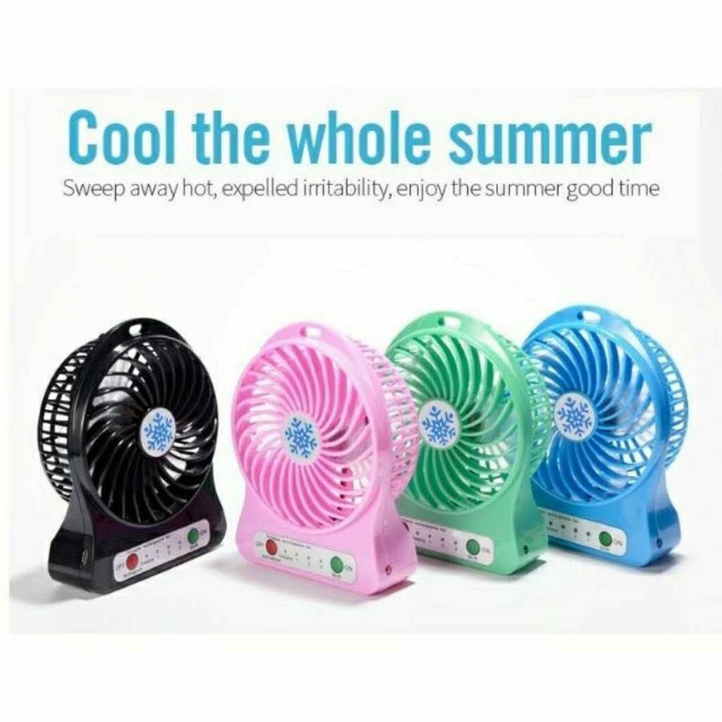 Mini Portable Fan Chargeable USB Fan Fresh Summer Desk Mini Fan