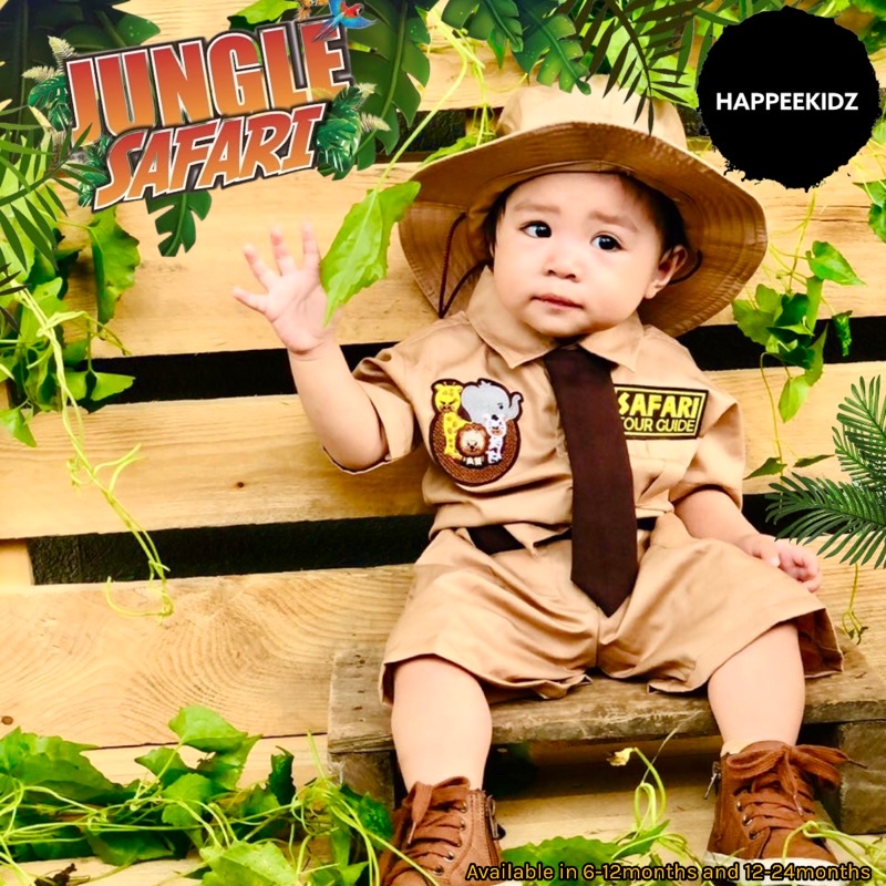 SAFARI JUNGLE ANIMALS / ZOOKEEPER COSTUME FOR KIDS / ONE POCKET ONLY |  Shopee Philippines
