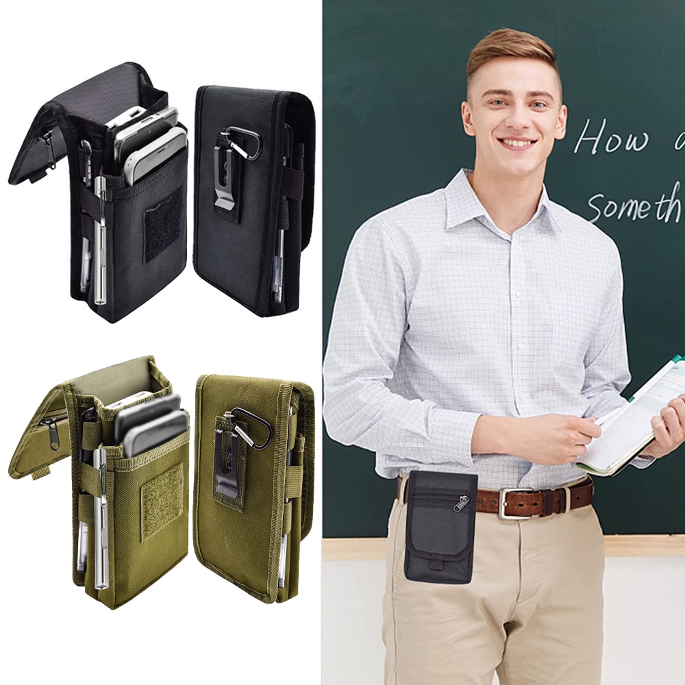 KATOLK Belt Phone Pouch, Large Smartphone Holder, MultiPurpose