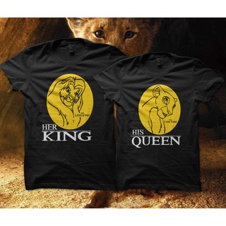 simba and nala couple shirts