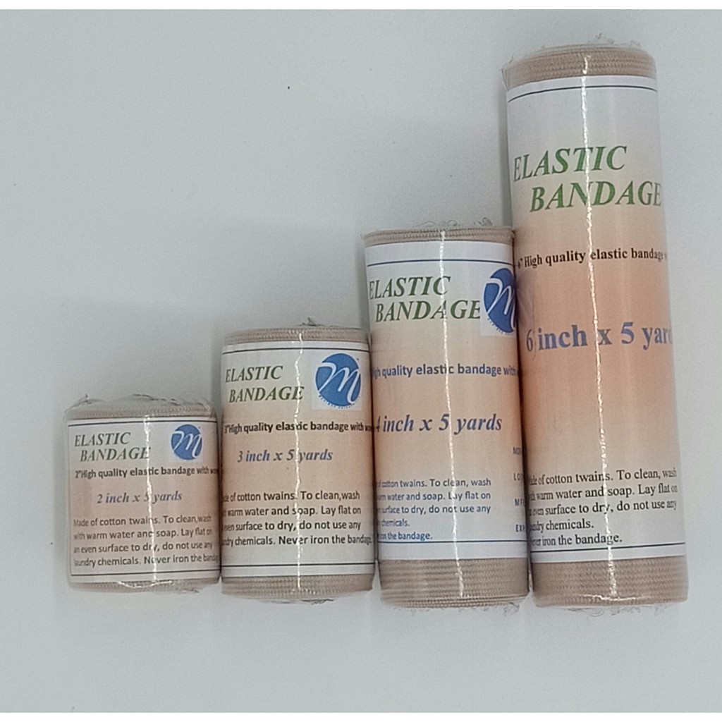 elastic bandage sizes