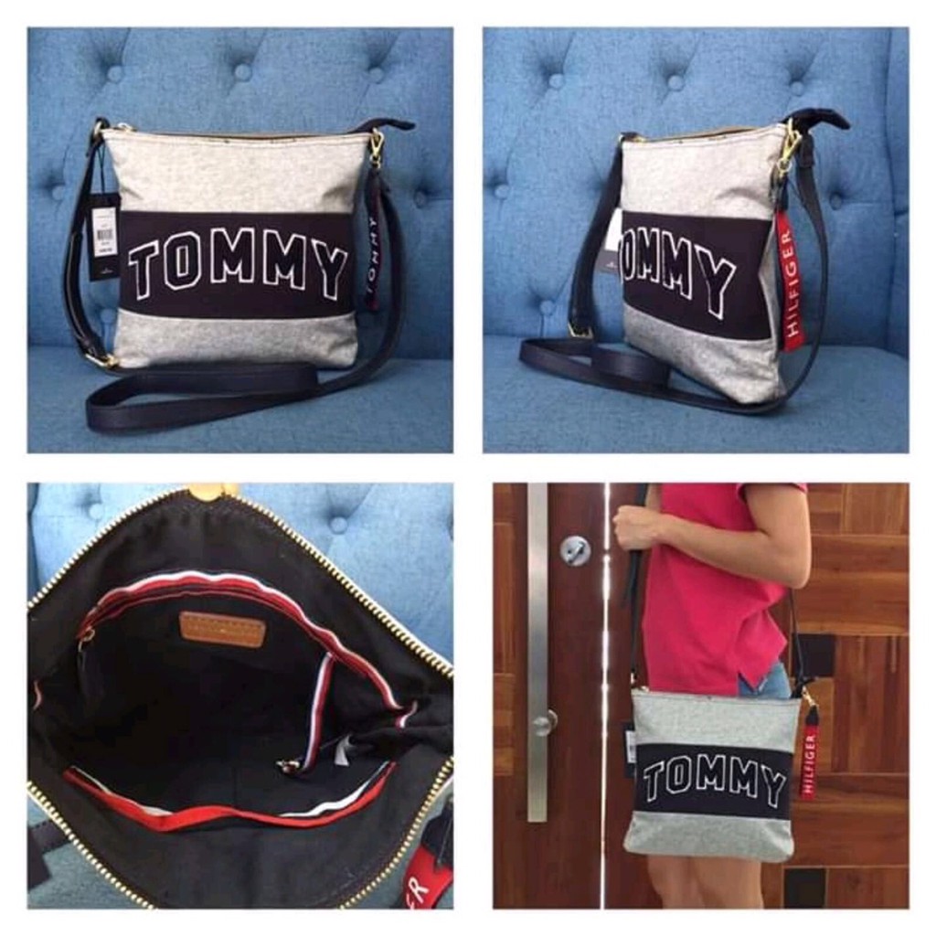 authentic tommy hilfiger bag vs fake