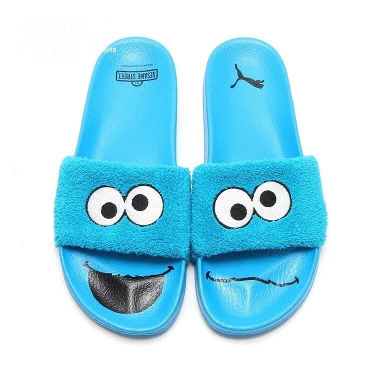 puma sesame street slippers