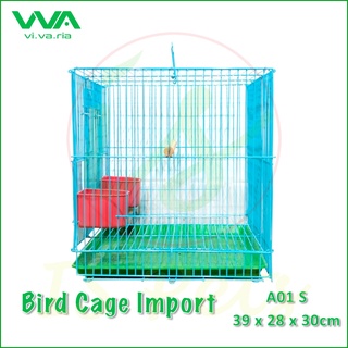 Bird Cage Import S A01 Lovebird Cockatiel Parakeet Falk Conure #4