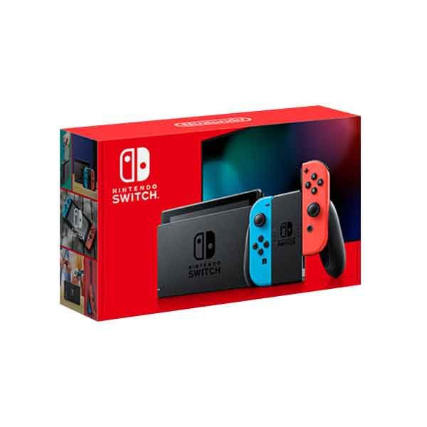 Nintendo Switch with Neon Joy-Con 