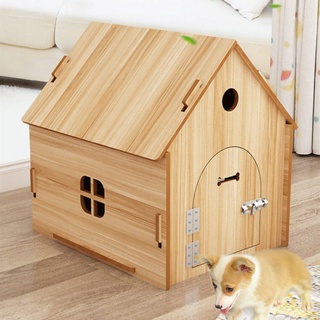 Dog kennel waterproof removable and washable house type dog house cat litter cat cage small dog #1