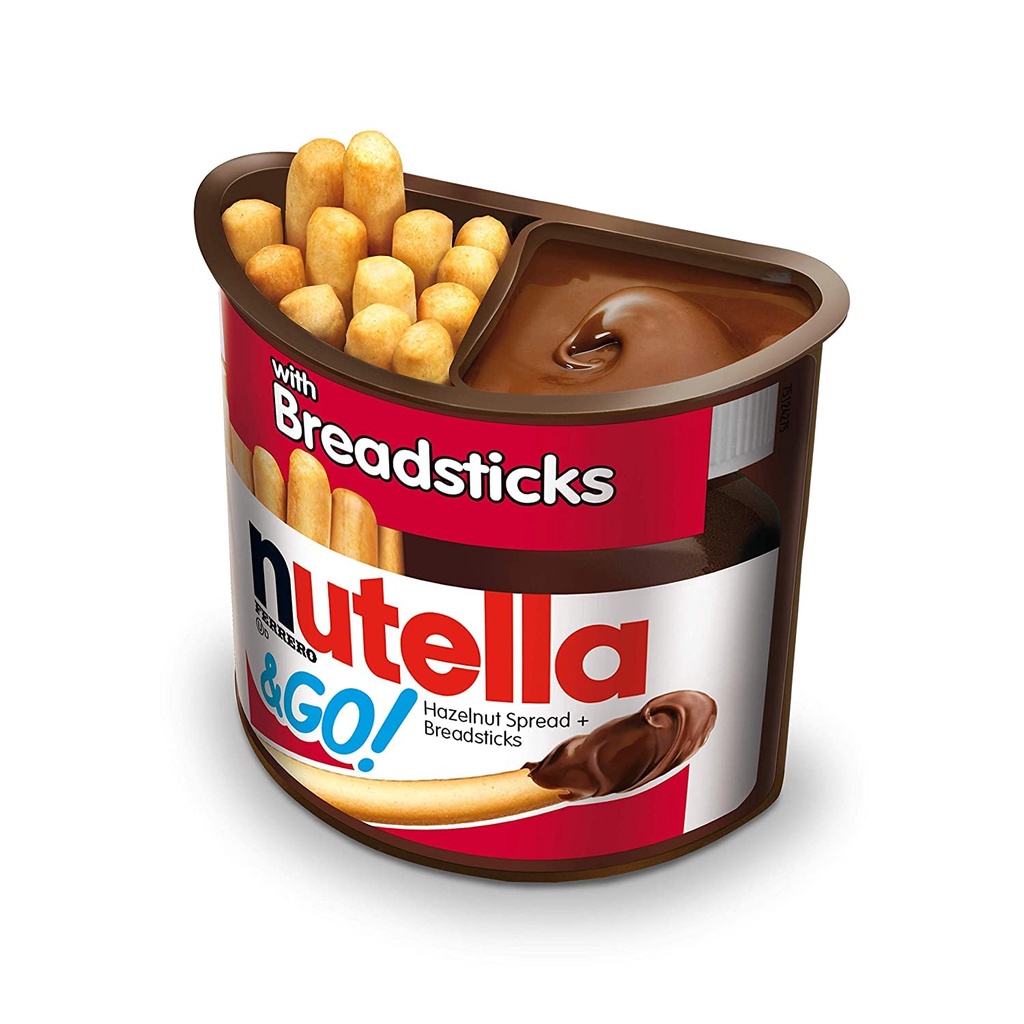 Nutella with Breadsticks Hazelnut Spread + Breadsticks Snacks Shopee