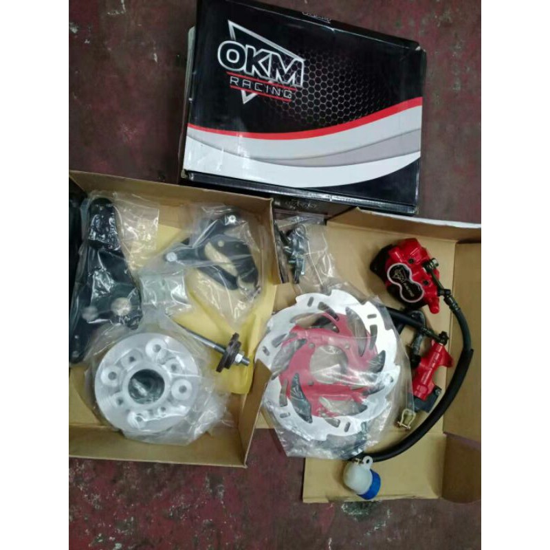 Conversion Rear Disc Brake Assy for XRM/Wave125 1set MUTARRU & OKM