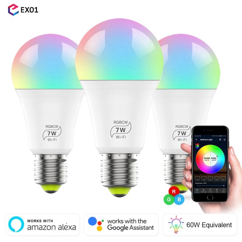 how do smart light bulbs work with google home