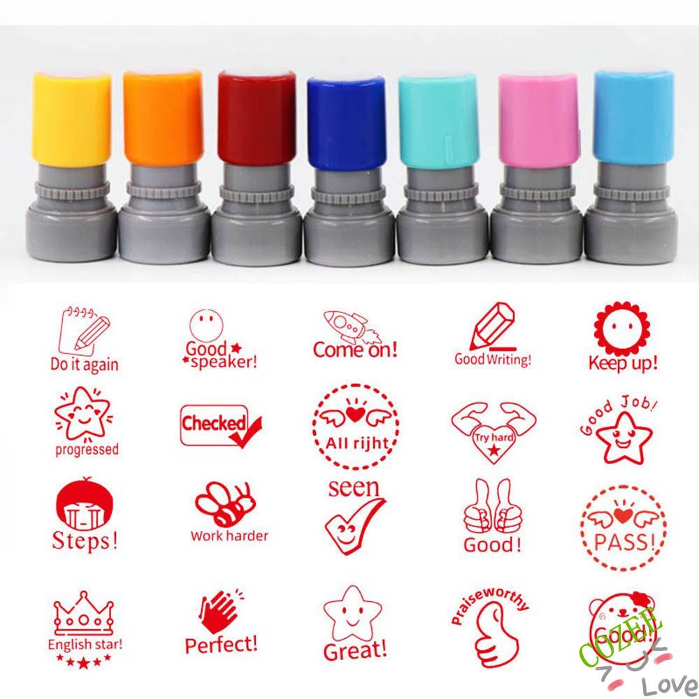 COZEE English Reward Seal Selfink Teaching stamp Commentary Stamp