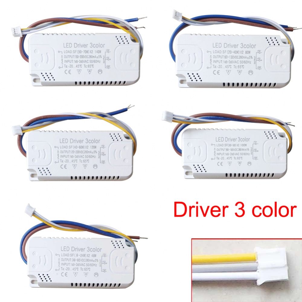 1* LEDDriver 3color Adapter LED Lighting NonIsolating Transformer