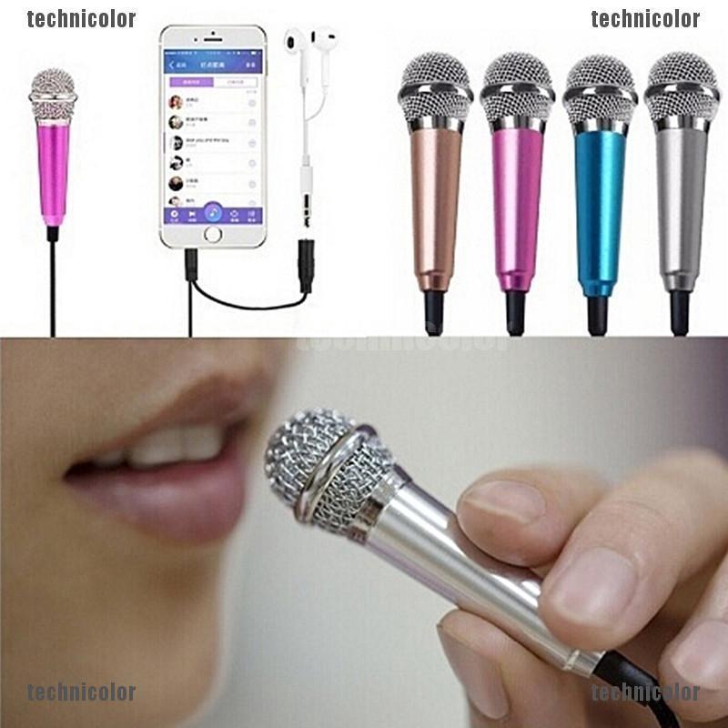 Mini Karaoke Condenser Microphone for Phone Mini Microphone Shopee