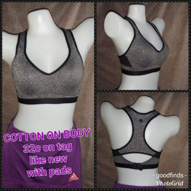 cotton on body sports bra