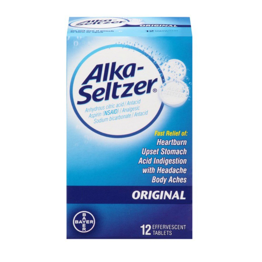 Алка Зельтцер. Alka-Seltzer Anti-Gas. Effervescent Tablets.