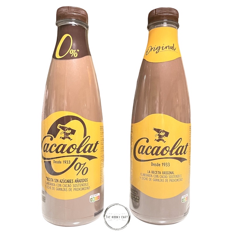 Cacaolat Chocolate Drink Cocoa Milkshake(Original/No Sugar) Shopee