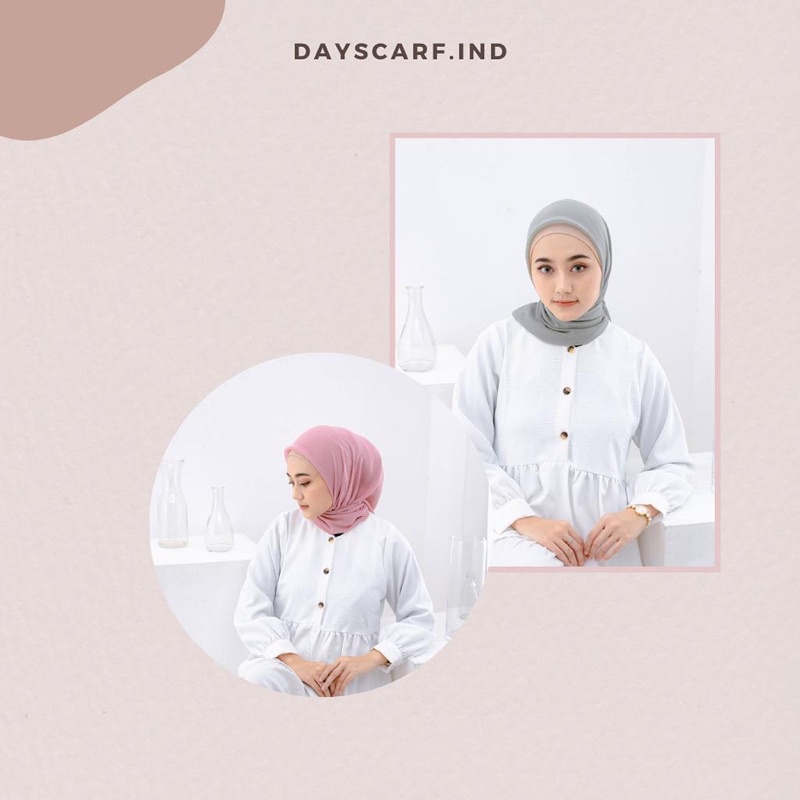 Hijab Quadrilateral Paris Jadul Premium Original | Shopee Philippines