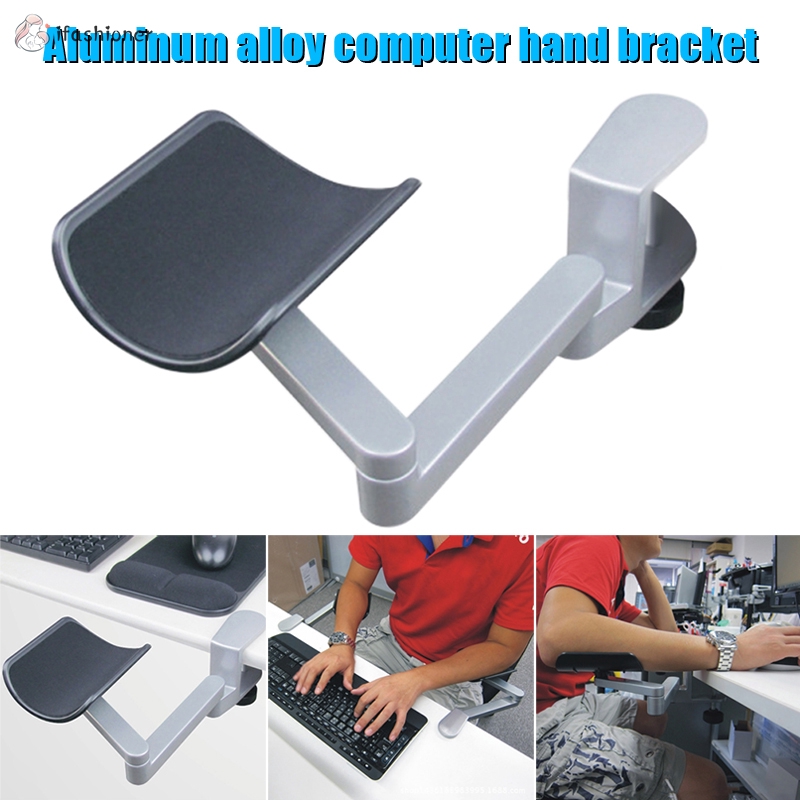 Ergonomic Computer Armrest Adjustable Arm Wrist Rest Support For
