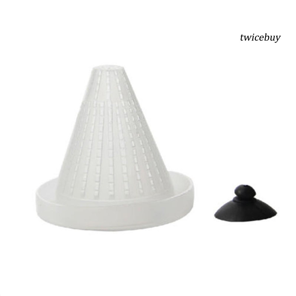 TBY+5Pcs/Set Aquarium Fish Tank Feeder Food Blood Worm Cone Funnel Feeding Tool #2