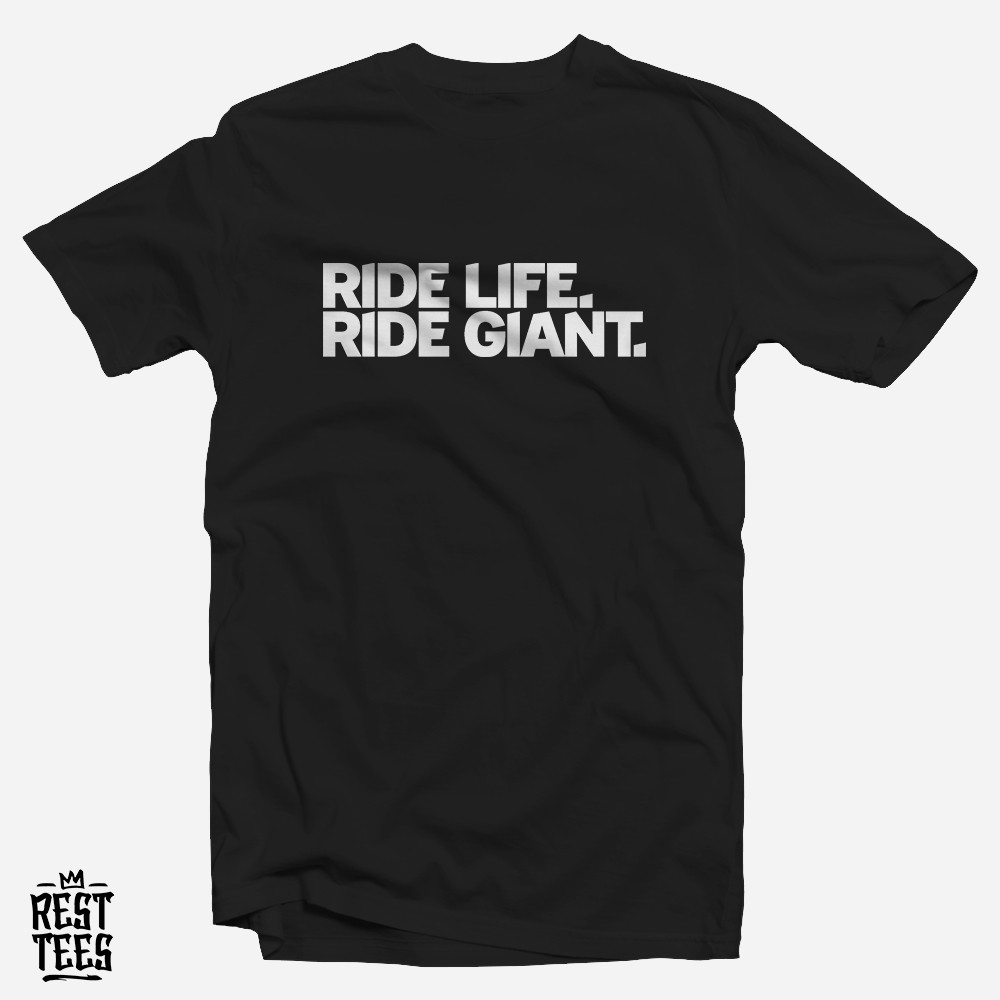 Ride Life Ride Giant Bicycle Shirt Rest Tees Shopee Philippines