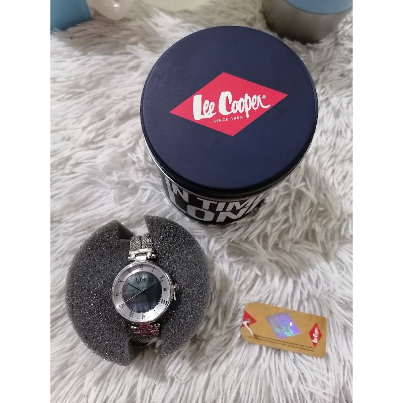 Authentic Lee Cooper London ladies watch stainless pearl design limited ...
