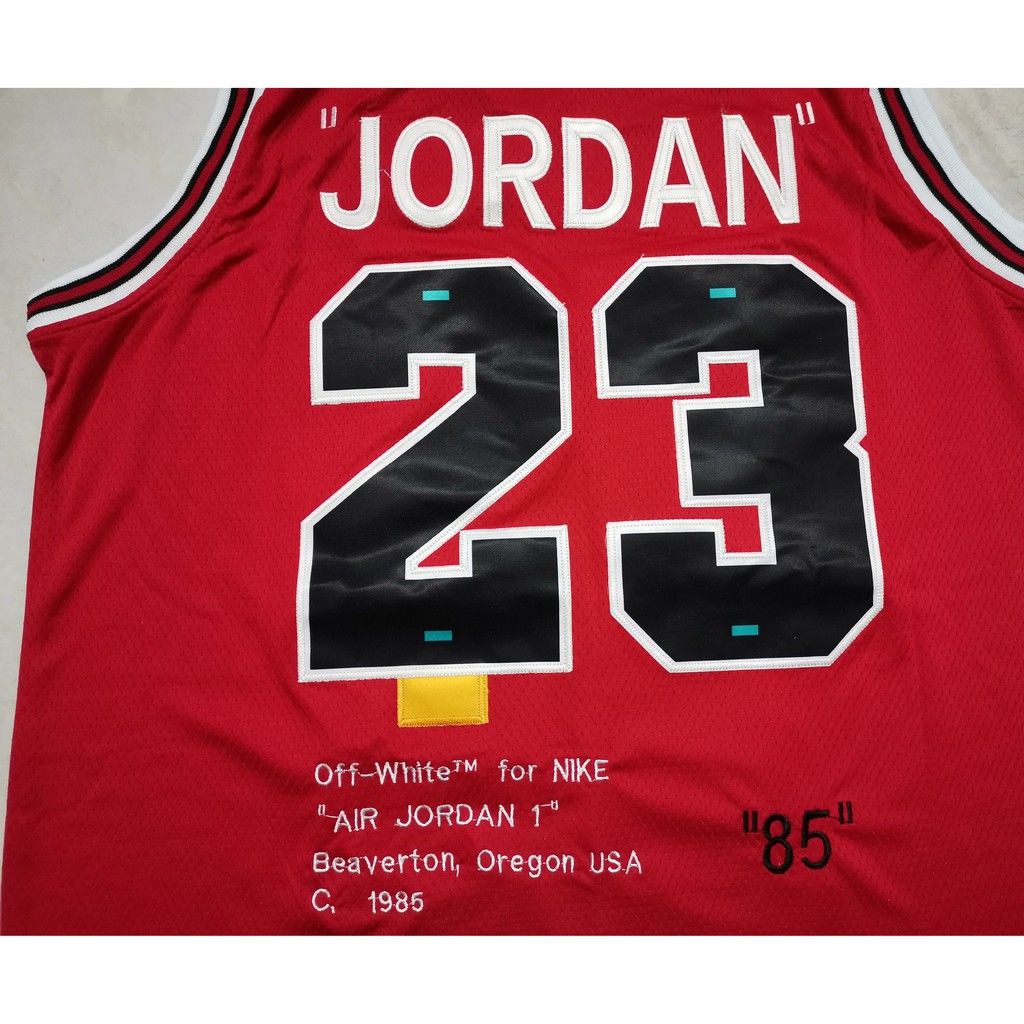 off white jordan jersey