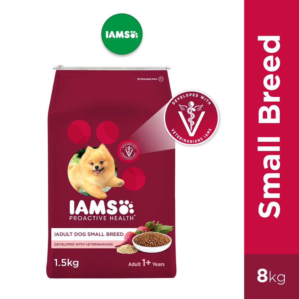 IAMS Dog Food Dry Small Breed 8Kg Shopee Philippines