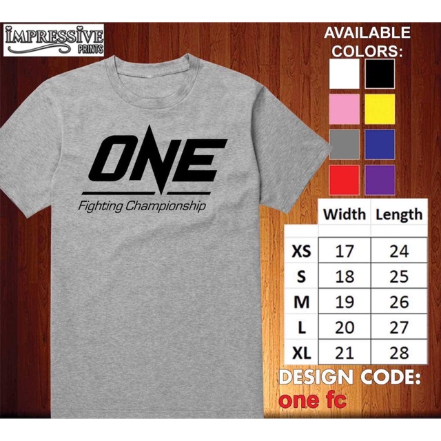 one fc shirt