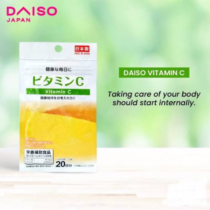 DAISO VITAMIN C Supplement Shopee Philippines