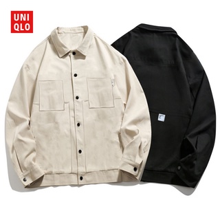 【COD】Men's Jackets Trend Korean Fashion Jacket Cotton Streetwear Hooded Brand Outerwear CasualCoats #2