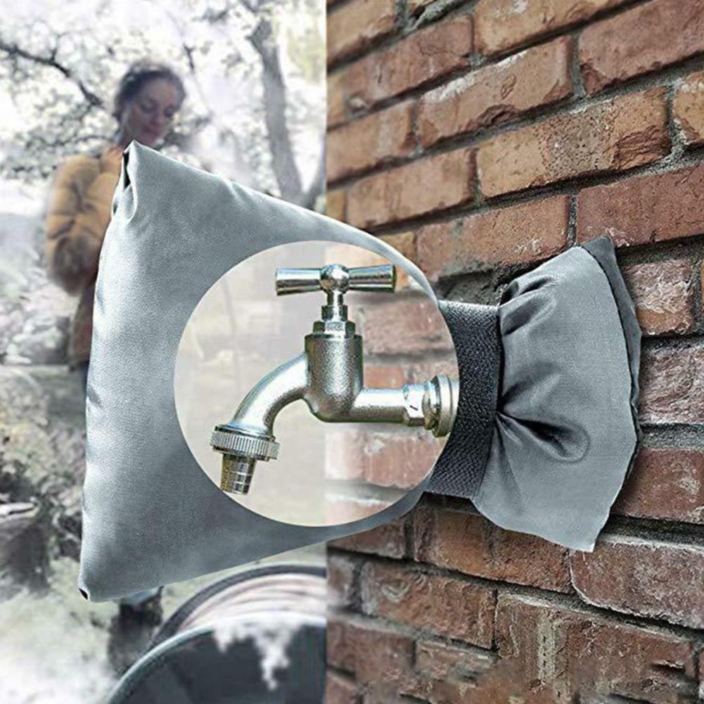 Outside Water Tap Faucet Cover Hole Thermal Insulation Snow Frozen