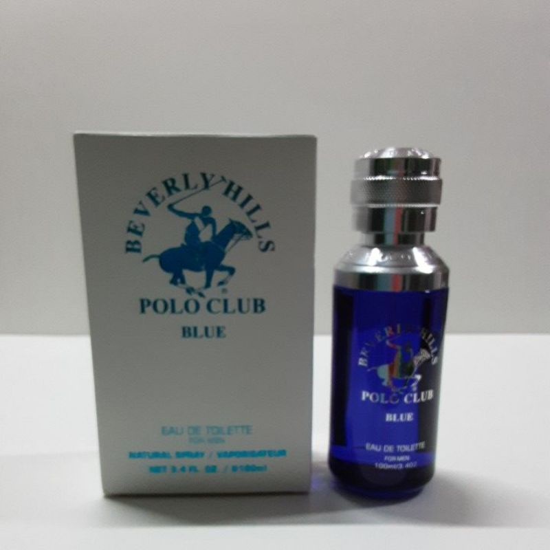 Beverly Hills Polo Club (BLUE ) Eau De Toilet Perfume For Men 100 ml