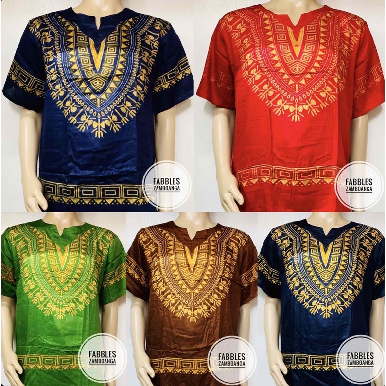 Miles Dashiki Shirt/Batik/Indian/Bohemian/Boho/Tribal/Ethnic | Shopee ...