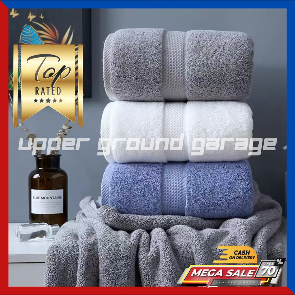UGG Premium Quick Dry Cannon Bath Towel (Tuwalya 70x140cm) Shopee