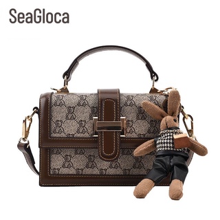 SeaGloca Two Way Fashion Messenger Bag Retro Small Square Bag No.1065 #4