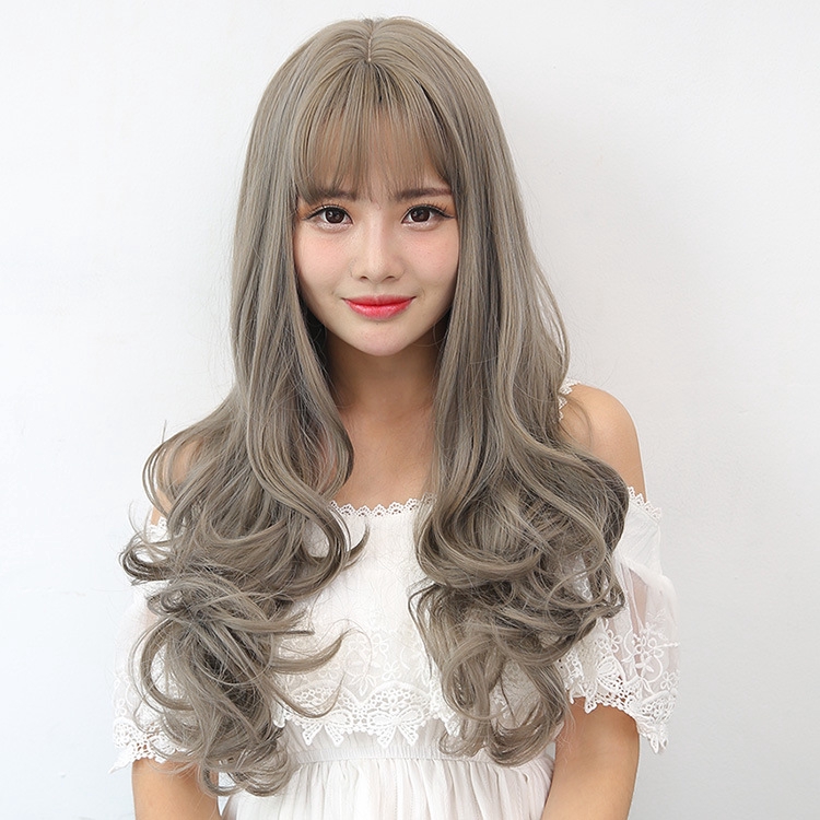 Large Wave Long Curly Hair Wig Chemical Fiber Fake Hair 1pcs