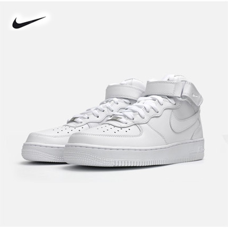 air force 1s white high top