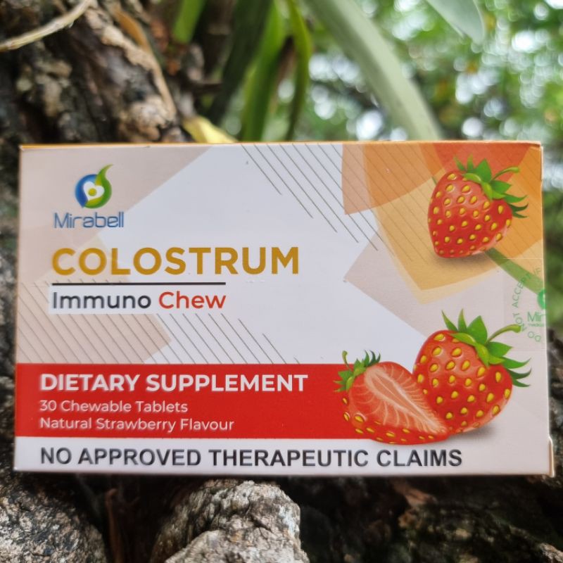 Immunochew Colostrum Chewable Tablet Shopee Philippines