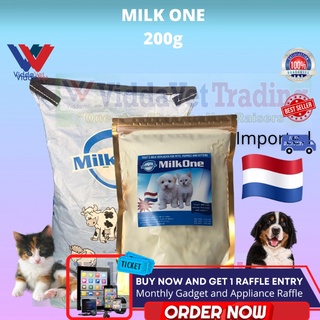200grams MILK ONE - imported Goats Milk Budget Pack Replacer for puppies puppy milk newborn replacer