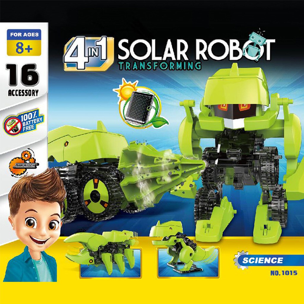solar robot dinosaur