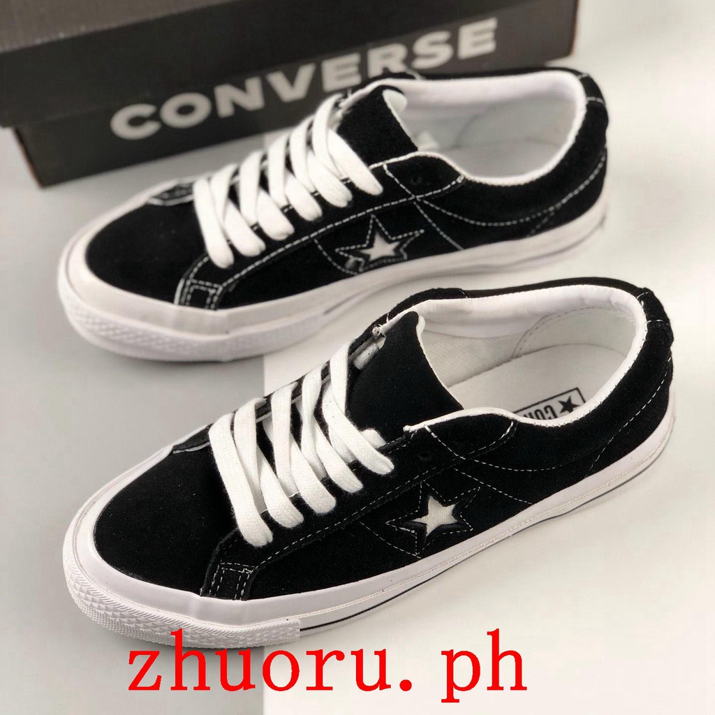Hot sale】Converse men's shoes ONE STAR OX low to help fur casual couple  shoes | Shopee Philippines