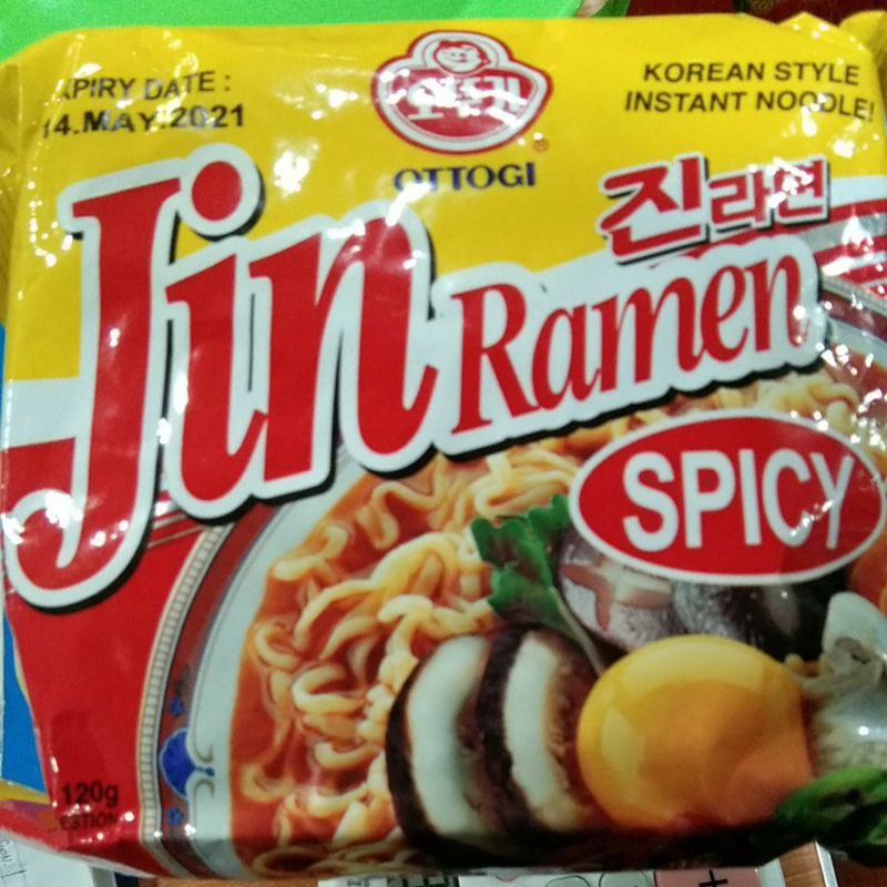 Korean Jin Ramen Spicy | Shopee Philippines