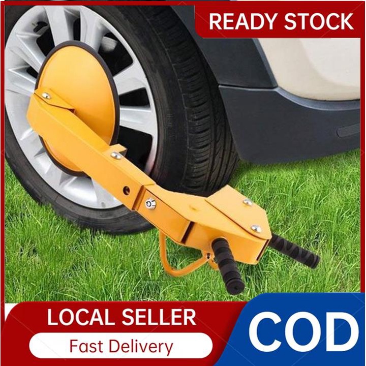 Heavy Duty Car Tire Claw Chuck Tire Lock Suction Cup Tire Clamp Lock