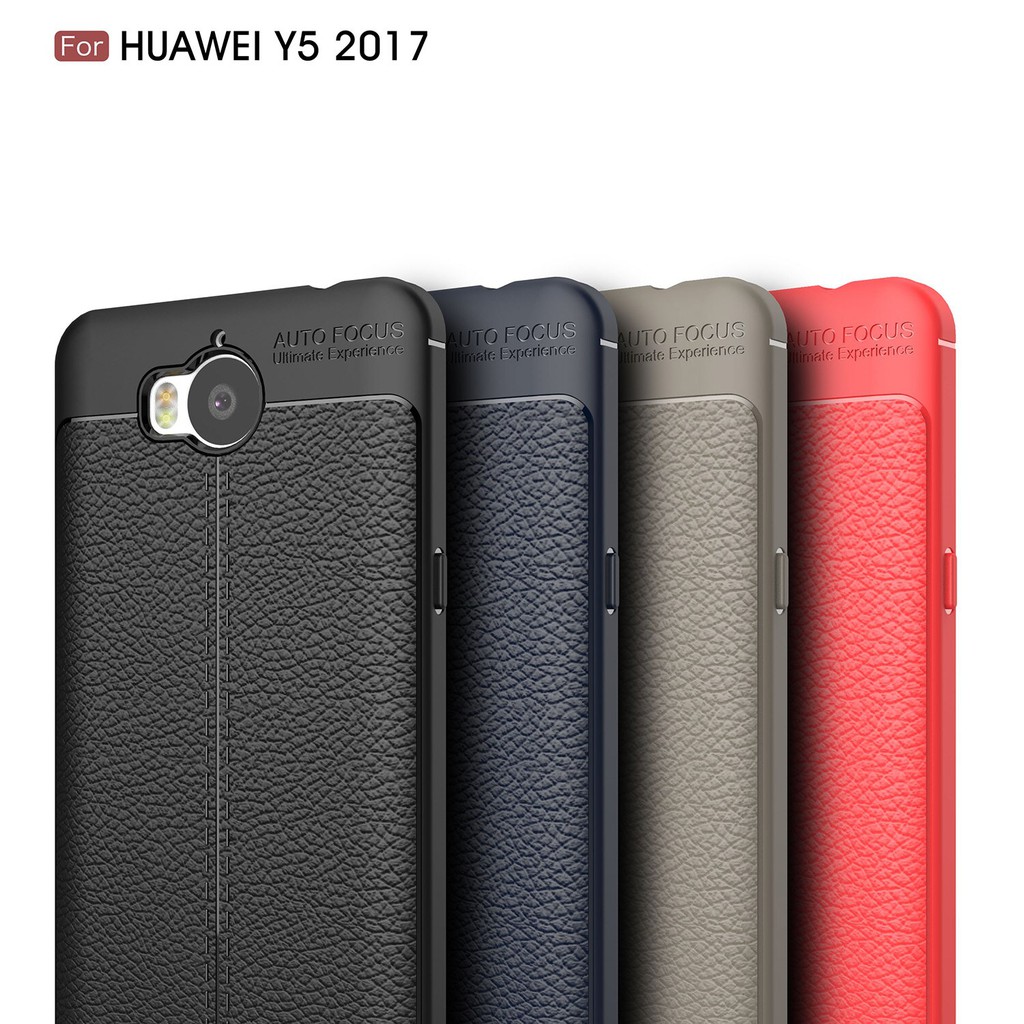 aanvaardbaar Motivatie huiselijk Huawei Y5 (2016)/Y5 II/Y52, Leather Grain Gel Case | Shopee Philippines