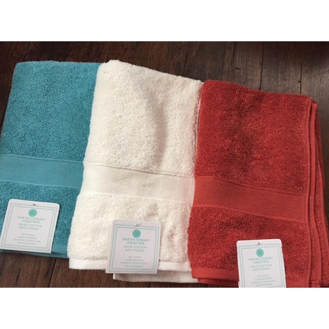 Bath Towels by Martha Stewart | Shopee Philippines