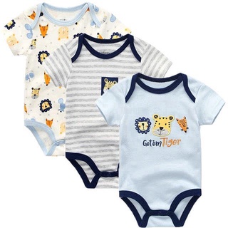 3pcs newborn romper clothes baby rompers  suit kids jumpsuit onesies clothing cartoon onesies