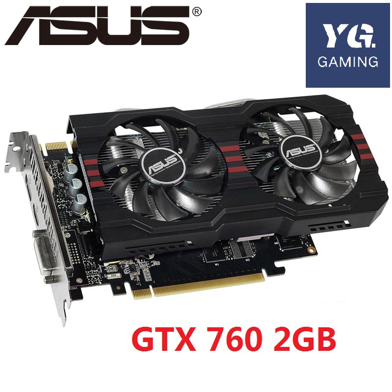 ASUS Graphics Card GTX 760 2GB 256Bit GDDR5 Video Cards for nVIDIA VGA ...